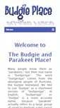 Mobile Screenshot of budgieplace.com